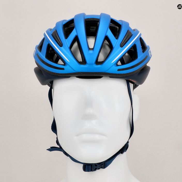 Giro Helios Spherical MIPS casco da bici blu ano opaco 11
