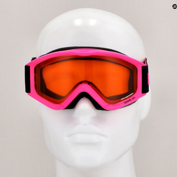 UVEX Occhiali da sci per bambini Speedy Pro rosa/oro 7