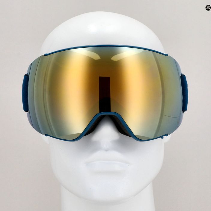 Occhiali da sci HEAD Magnify 5K oro/benzina/arancio 7