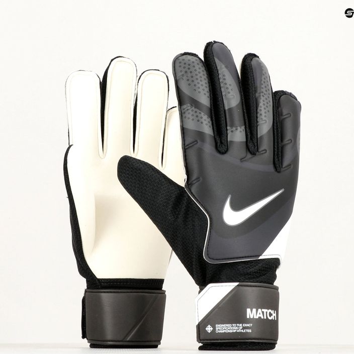 Guanti da portiere Nike Match nero/grigio scuro/bianco 6