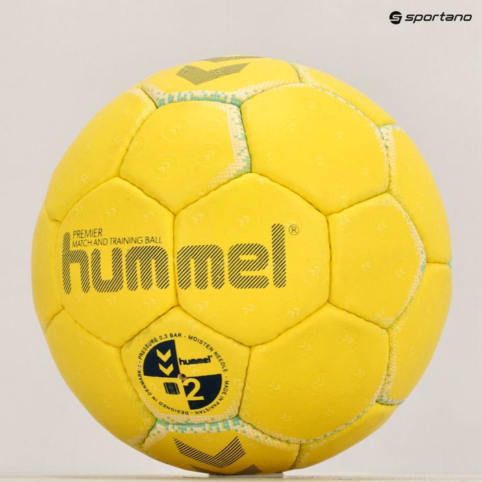 Hummel Premier HB pallamano giallo/bianco/blu taglia 2 5