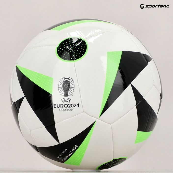 adidas Fussballiebe Club calcio bianco / nero / verde solare dimensioni 5 6