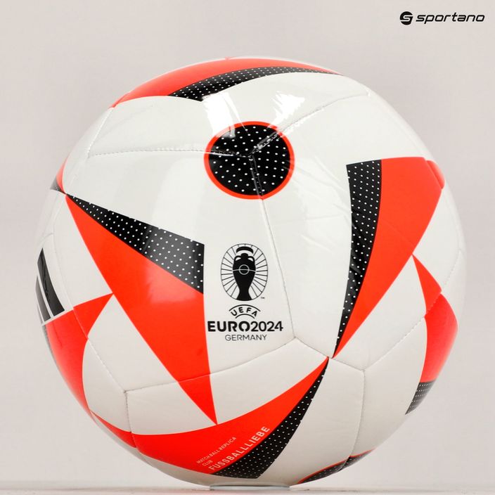 adidas Fussballiebe Club calcio bianco / rosso solare / nero taglia 5 6
