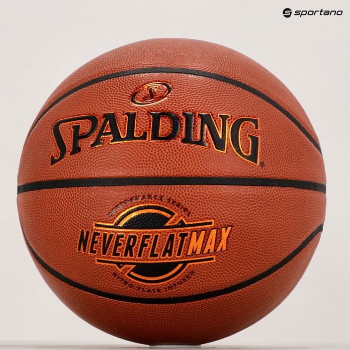 Spalding Neverflat Max basket arancione dimensioni 7 5