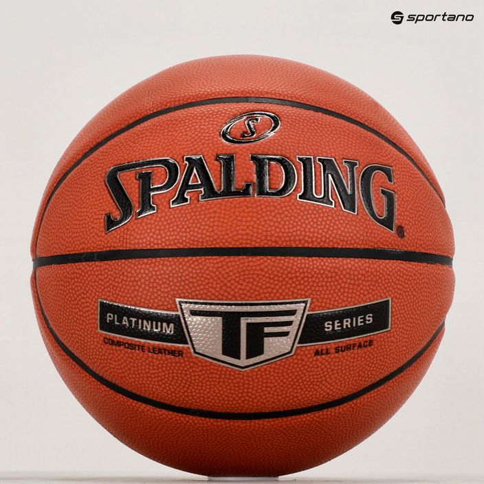Spalding Platinum TF basket arancione dimensioni 7 5