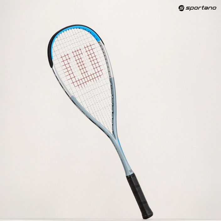 Racchetta da squash Wilson Ultra L blu/argento 10