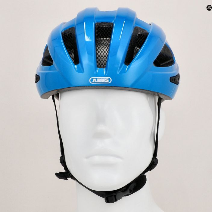 ABUS casco da bicicletta Macator blu acciaio 8