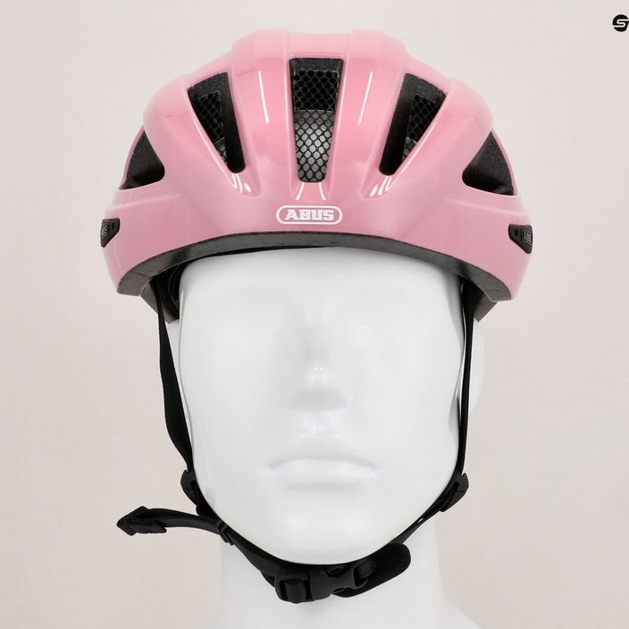 Casco da bicicletta ABUS Macator rosa lucido 9