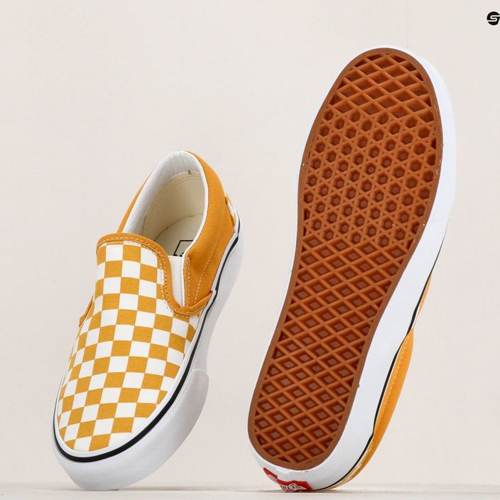 Vans Classic Slip-On - scarpe con bagliore dorato 9