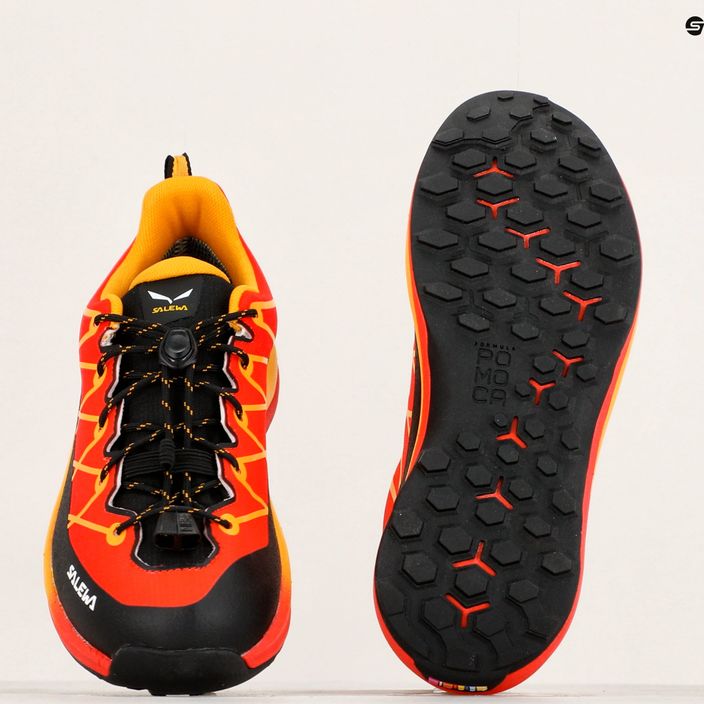 Salewa Wildfire 2 Ptx rosso arancione/oro scarpe da trekking per bambini 10