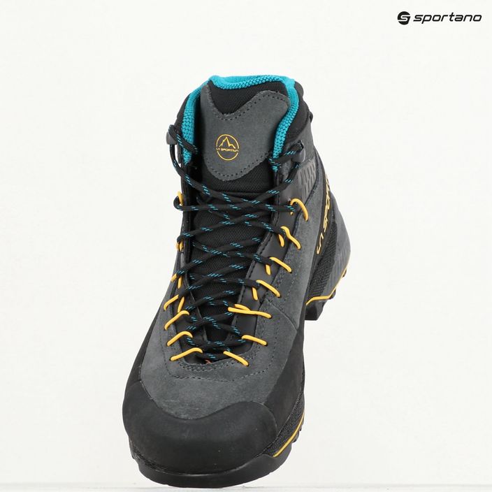 Scarpa da avvicinamento da uomo La Sportiva TX4 Evo Mid GTX carbonio/bambù 10