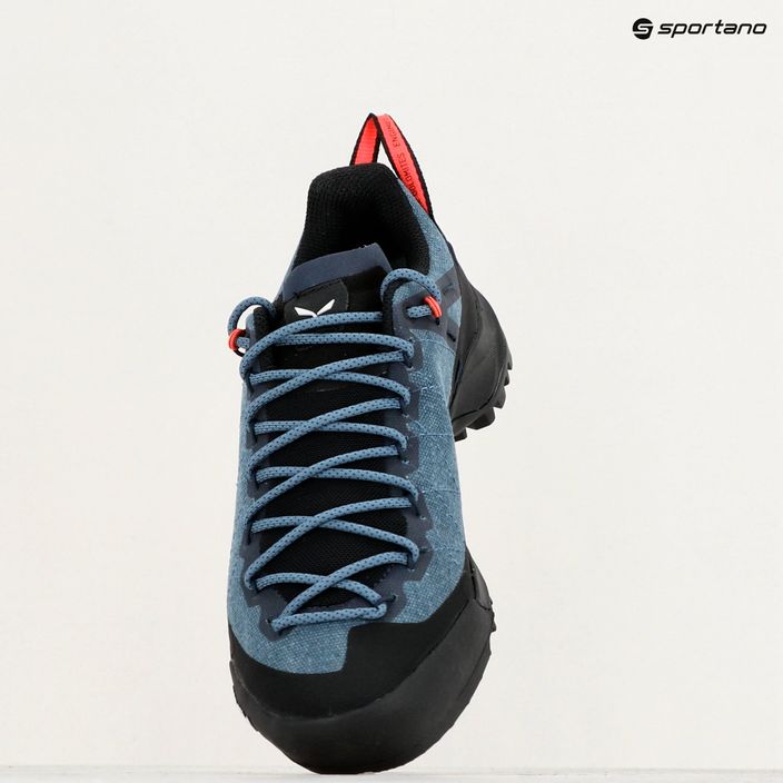 Salewa Wildfire Canvas scarpe da trekking da donna blu java/nero 9