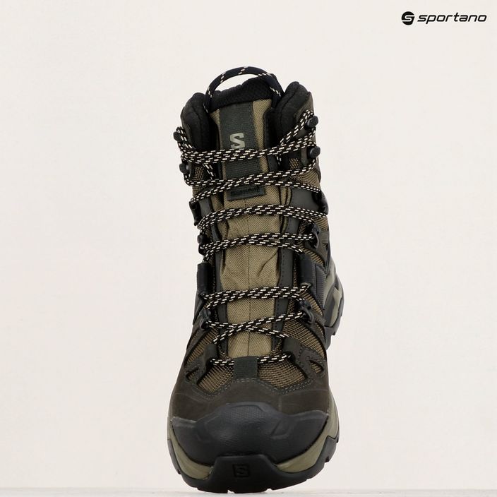 Salomon Quest 4 GTX, scarponi da trekking da uomo, oliva notte/torba/safari 10