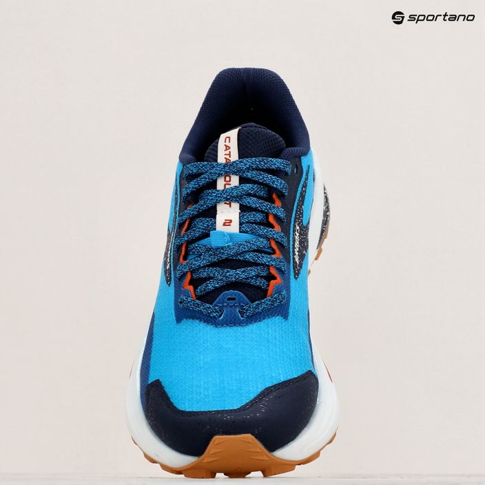 Brooks Catamount 2 scarpe da corsa da uomo peacoat/blu atomico/roobios 10