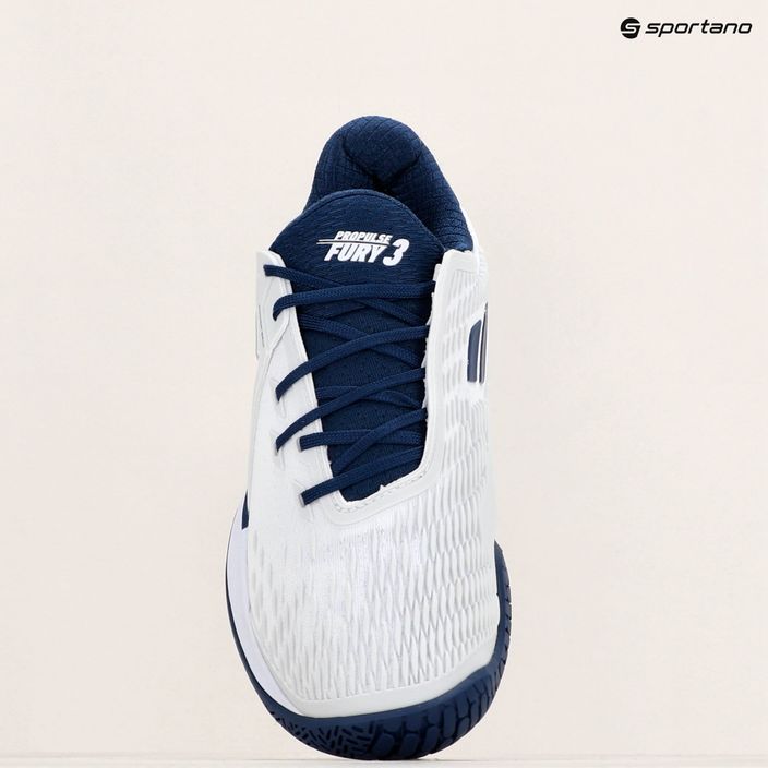 Babolat Propulse Fury 3 All Court bianco/azzurro scarpe da tennis da uomo 30S24208 9