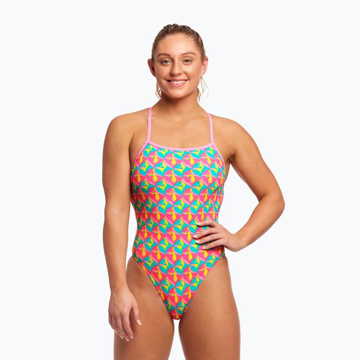 Funkita costume da bagno intero donna Strapped In One Piece foxy friends 6