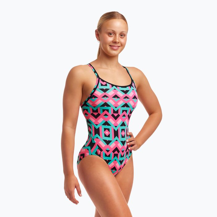 Costume da bagno intero donna Funkita Diamond Back One Piece square old 2