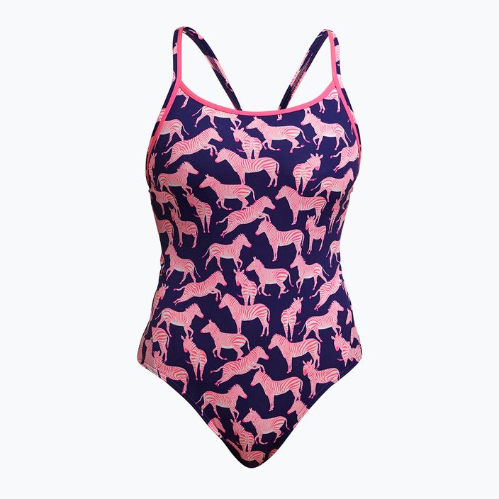 Costume intero da donna Funkita Diamond Back One Piece a strisce dolci