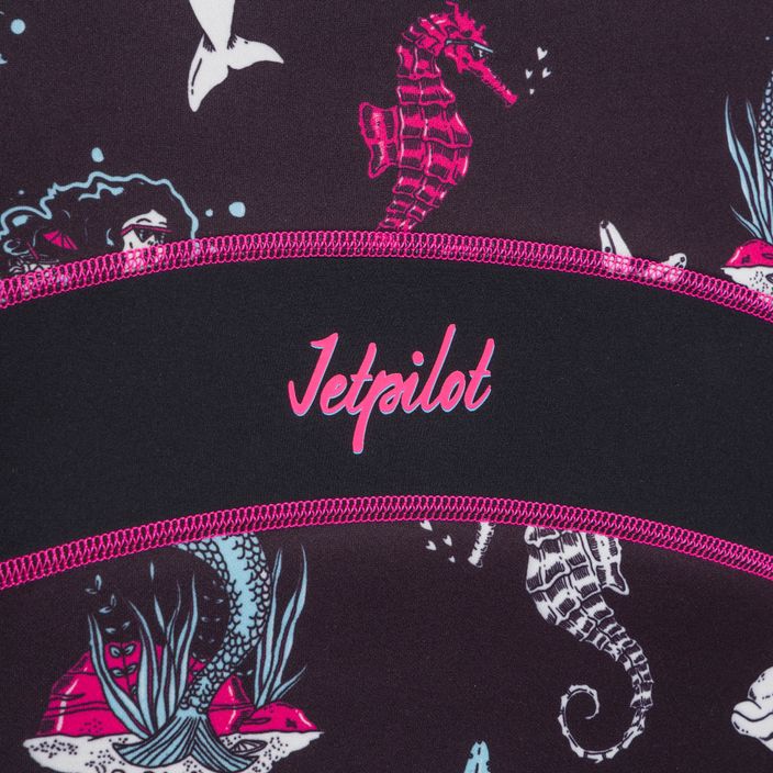 Jetpilot Cause Teen Neo Vest gilet di galleggiamento nero/rosa per bambini 4