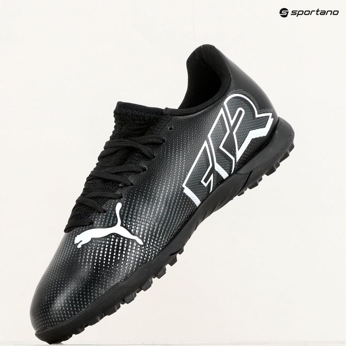 PUMA Future 7 Play TT scarpe da calcio per bambini puma nero/puma bianco 9