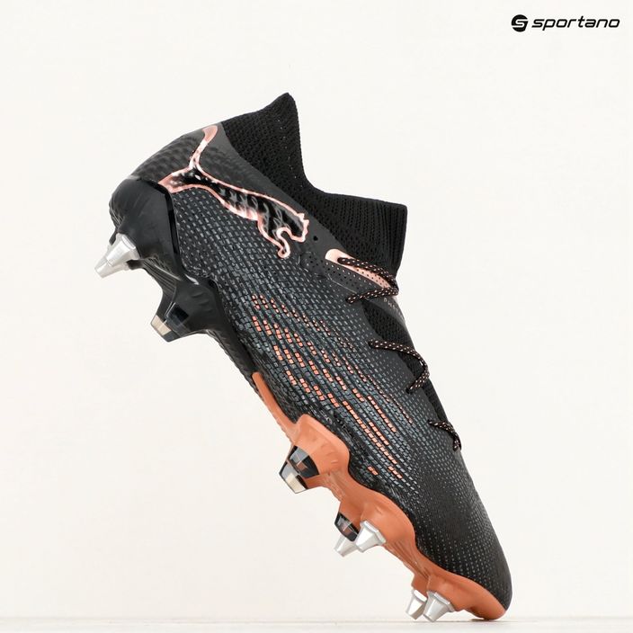 PUMA Future 7 Ultimate MxSG scarpe da calcio puma nero / rame rosa 9
