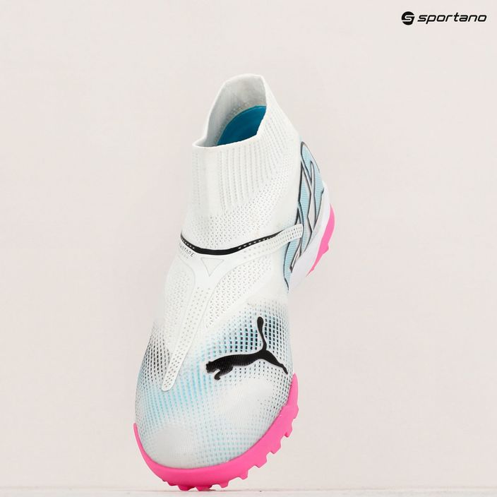 PUMA Future 7 Match+ LL TT scarpe da calcio puma bianco/puma nero/rosa 9