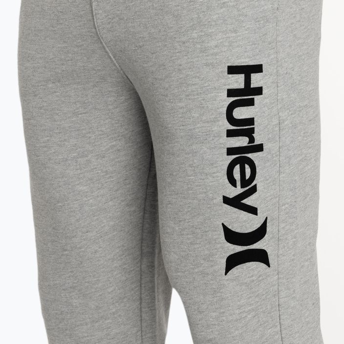 Pantaloni Hurley O&O Track da uomo grigio erica scuro 3