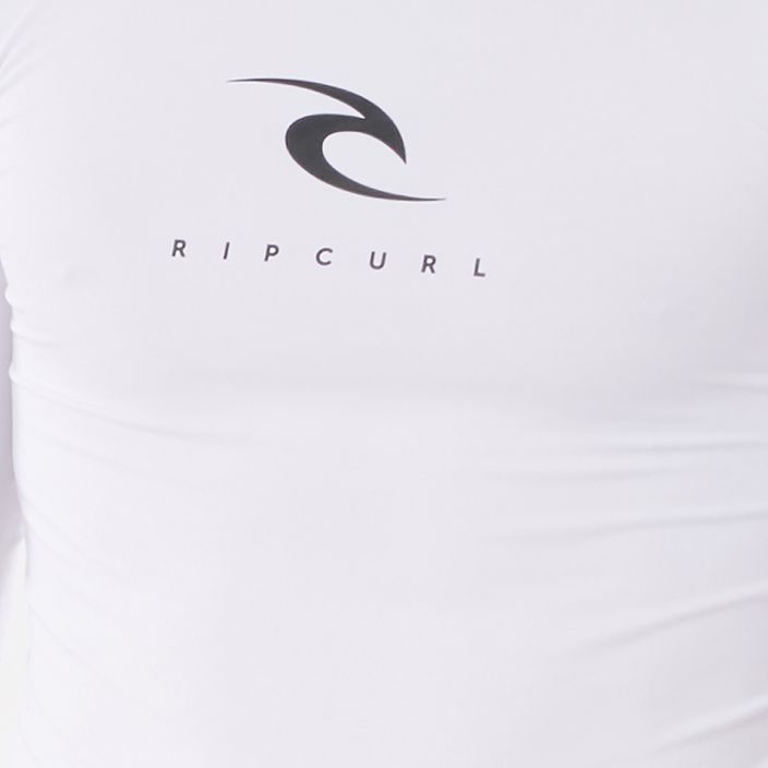 Camicia da bagno Rip Curl Corps SSL UV da uomo, bianco 4