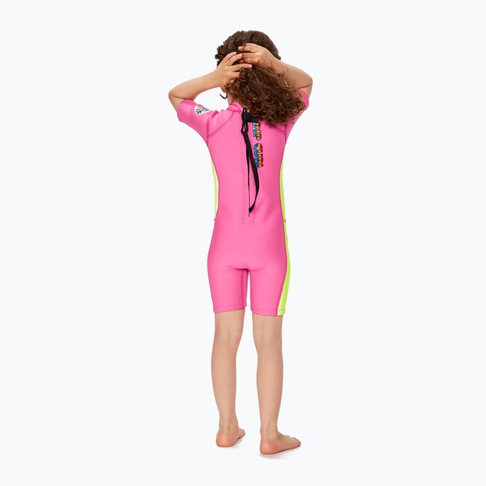 Rip Curl Groms Omega 1,5 mm B/Zip rosa schiuma da nuoto per bambini 2