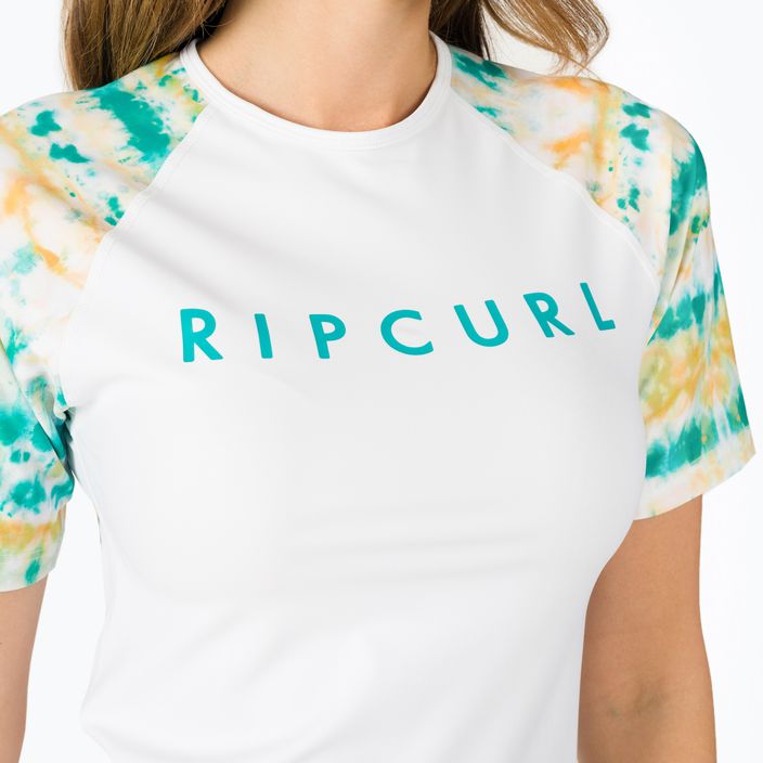 Camicia da bagno Rip Curl Summer Breeze Relaxed bianca da donna 4