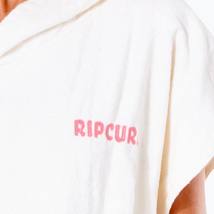 Asciugamano con cappuccio Rip Curl Sun Drenched da donna, rosa 3