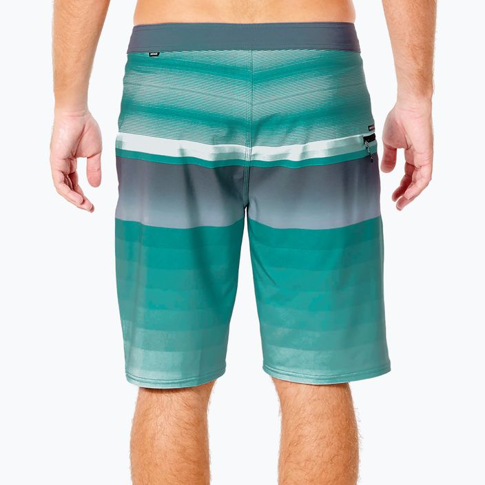 Pantaloncini da bagno Rip Curl Mirage Daybreakers da uomo, colore verde acqua 8