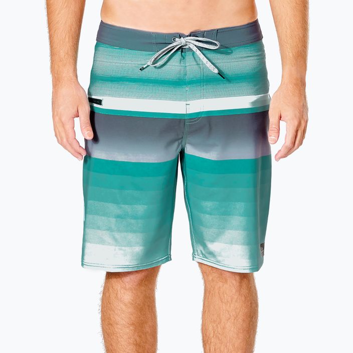 Pantaloncini da bagno Rip Curl Mirage Daybreakers da uomo, colore verde acqua 7