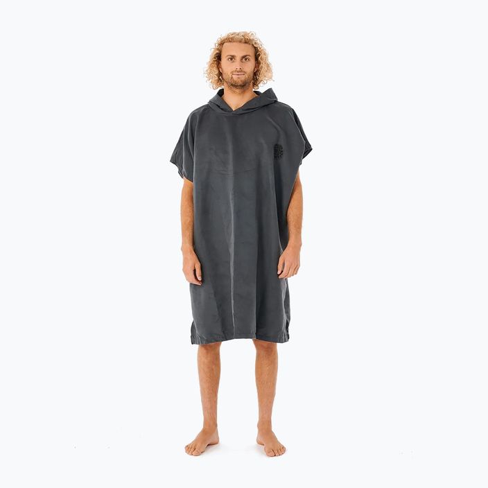 Asciugamano da uomo Rip Curl Surf Series con cappuccio nero