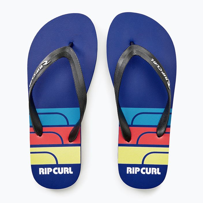 Infradito Rip Curl Surf Revival Logo Open Toe Uomo nero/blu 11