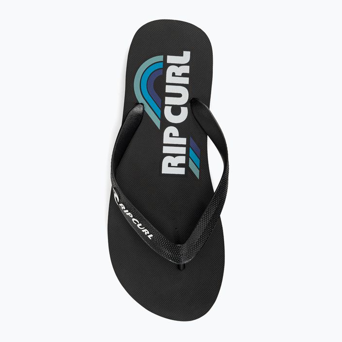Infradito Rip Curl Surf Revival Logo Open Toe da uomo nero/grigio/blu 6
