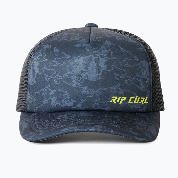 Cappello da baseball Rip Curl Weekend Trucker nero/lime da uomo 2