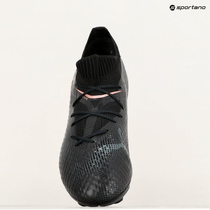 PUMA Future 7 Pro FG/AG Jr scarpe da calcio per bambini puma nero/puma bianco 9