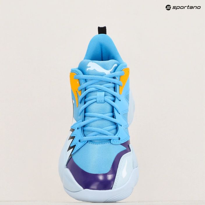 PUMA Genetics scarpe da basket da uomo blu luminoso/blu ghiaccio 18