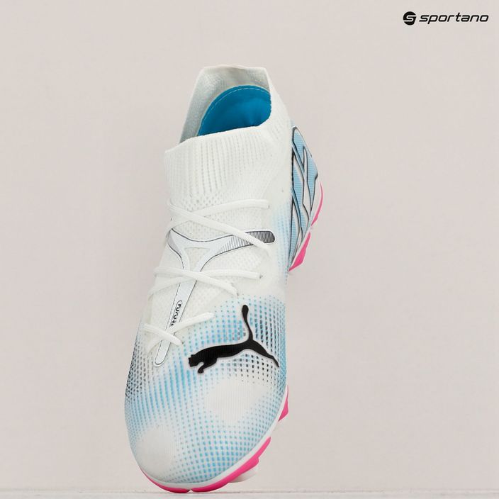 PUMA Future 7 Match FG/AG scarpe da calcio per bambini puma bianco/puma nero/rosa 15
