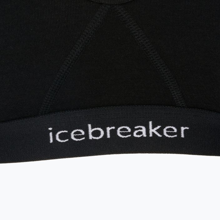 Reggiseno termico Icebreaker Sprite Racerback nero 8