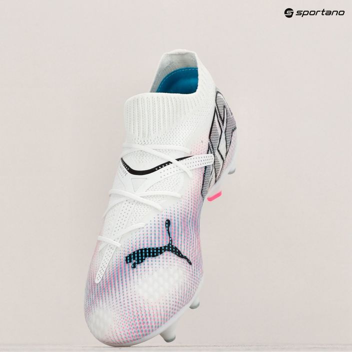 PUMA Future 7 Pro MxSG scarpe da calcio puma bianco/puma nero/rosa 16