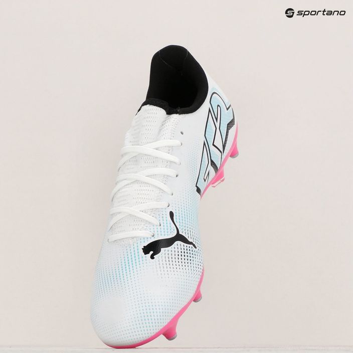 PUMA Future 7 Play MxSG scarpe da calcio puma bianco/puma nero/rosa 16