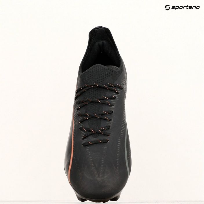 PUMA Ultra Ultimate FG/AG scarpe da calcio puma nero/rame rosa 10