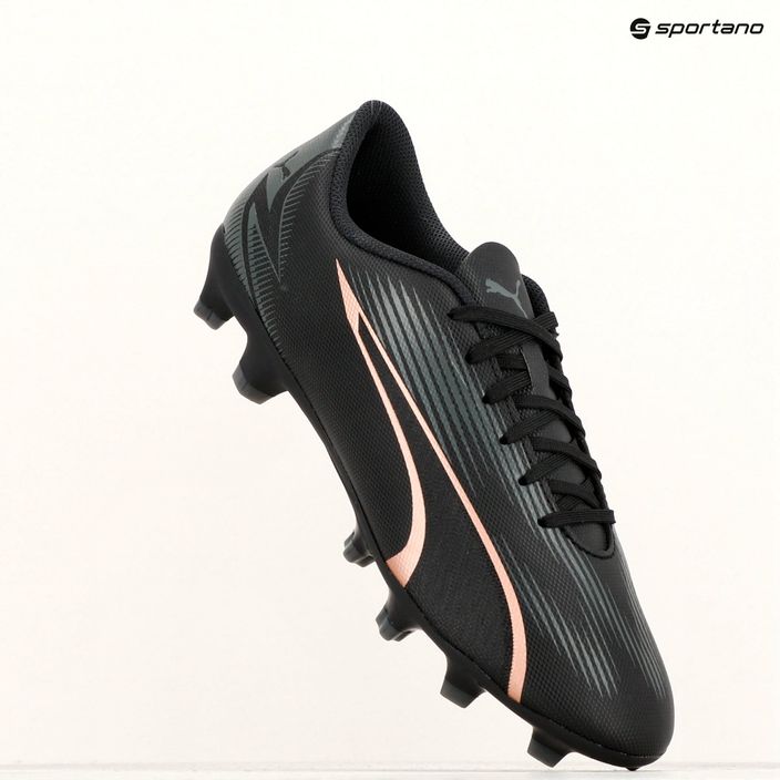 PUMA Ultra Play FG/AG scarpe da calcio puma nero/rame rosa 10