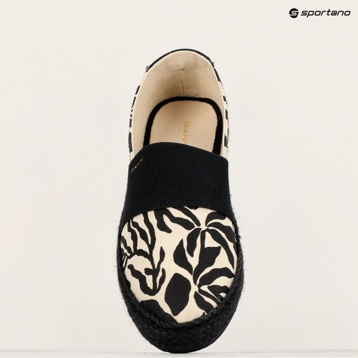 GANT scarpe da donna Raffiaville dry sand/nero 16