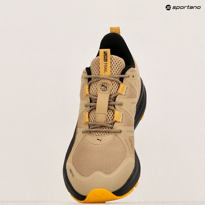 PUMA Reflect Lite Trail scarpa da corsa prateria tan/giallo sfrigolio/puma nero 16