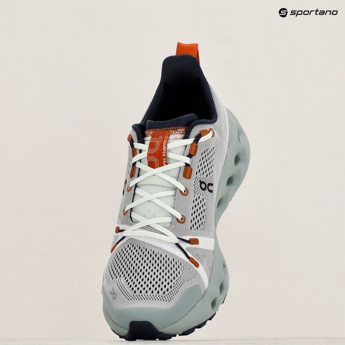 Scarpe da corsa da uomo On Running Cloudsurfer Trail aloe/minerale 15