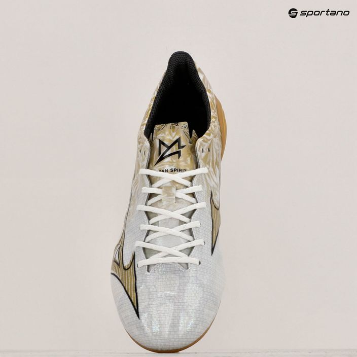 Scarpe da calcio da uomo Mizuno Αlpha Japan Md bianco/oro/nero 14