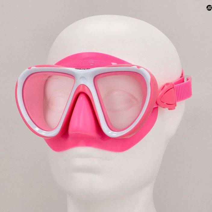 Maschera subacquea per bambini SEAC Bella rosa 4